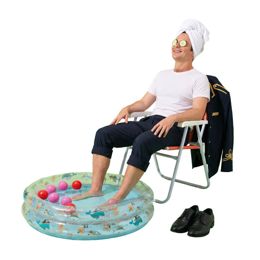 Modern hotel concierge